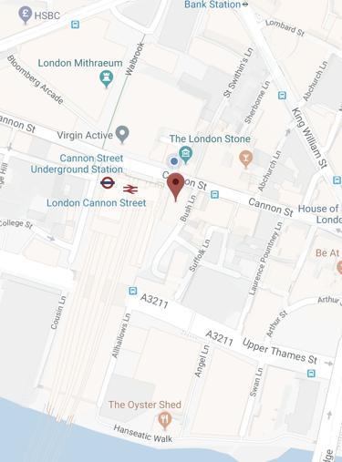 Drewberry London Office Map