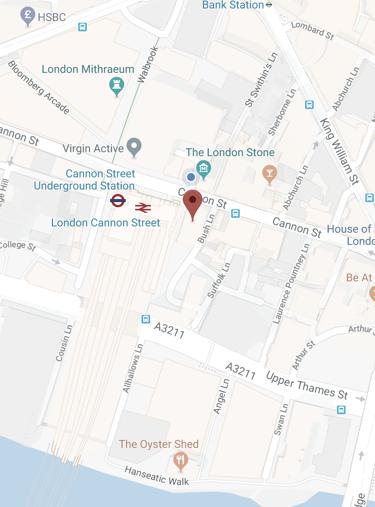 Drewberry London Office Map